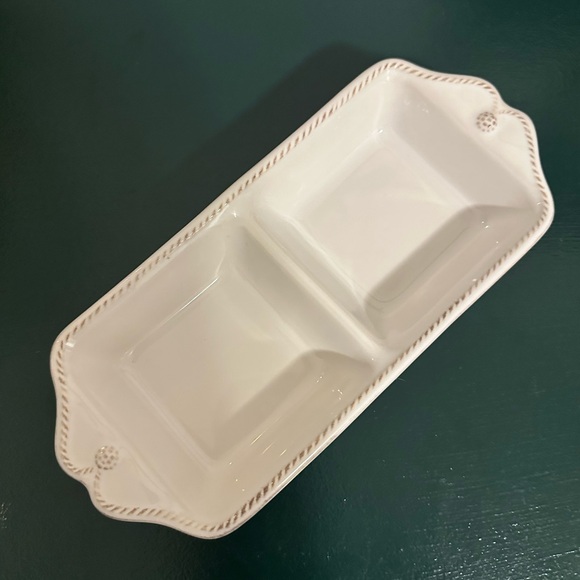 Juliska Berry & Thread Whitewash Two Section Server - Picture 3 of 7